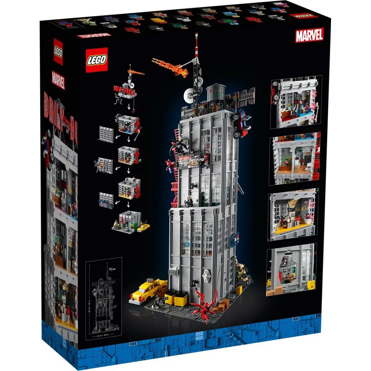 Stavebná hra Lego Marvel 76178 Spider-Man: Daily Bugle 3772 Kusy